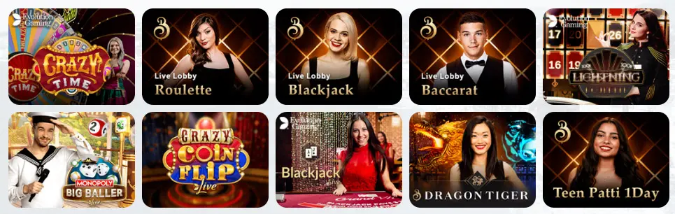Giochi da casinò dal vivo CASINONE CASINO