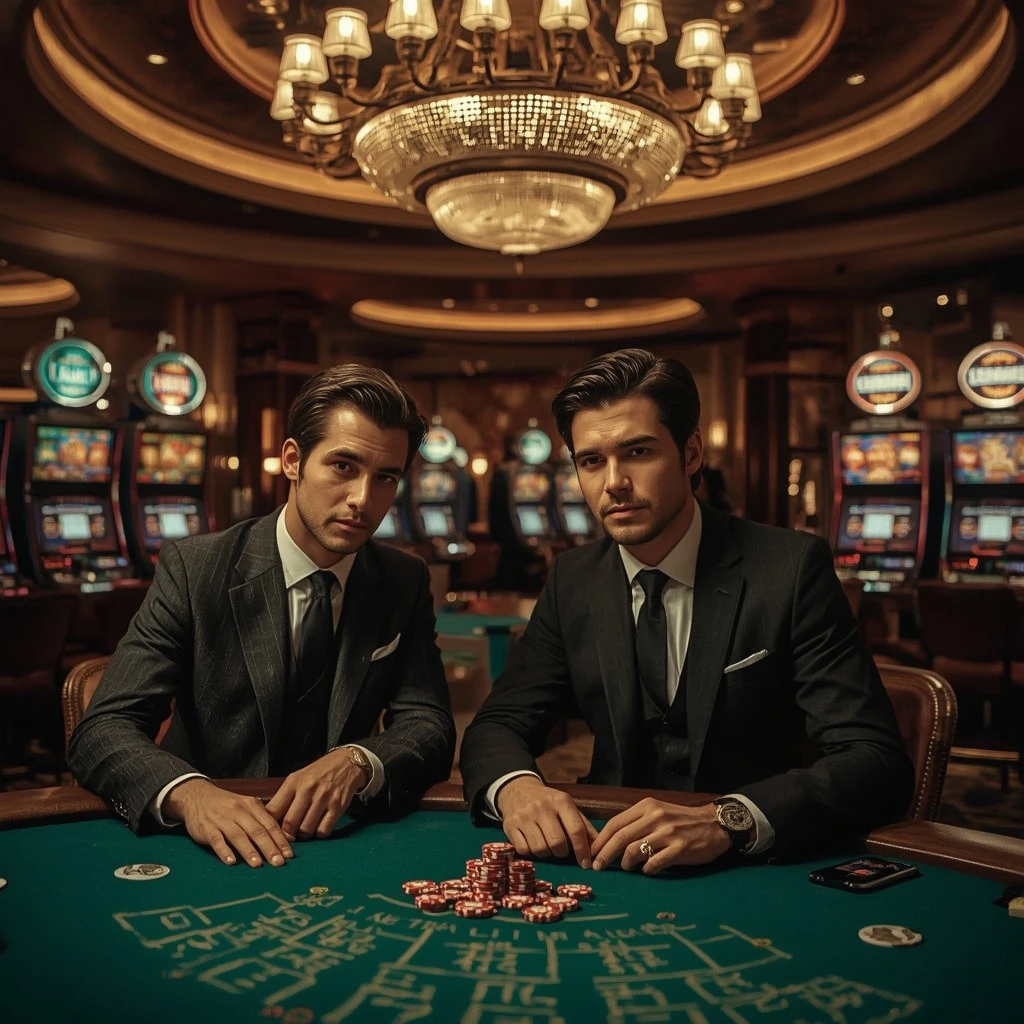 Due giocatori di poker al CASINONE CASINO